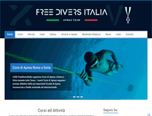 Tablet Screenshot of freediversitalia.net